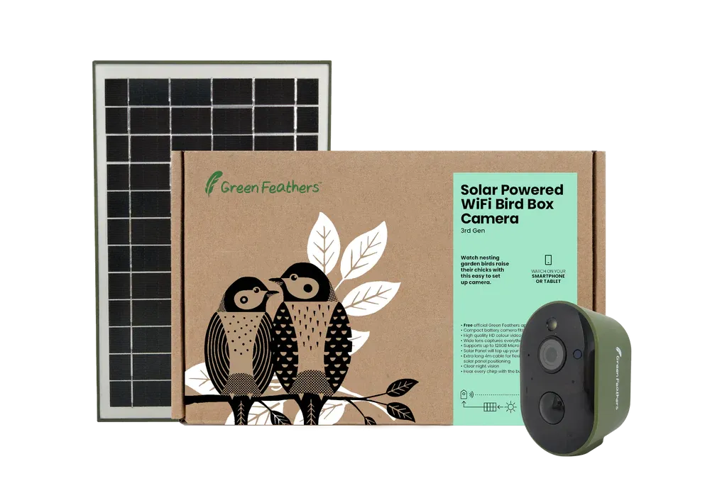 Solar Powered WiFi Bird & Hedgehog Rewilding Pack