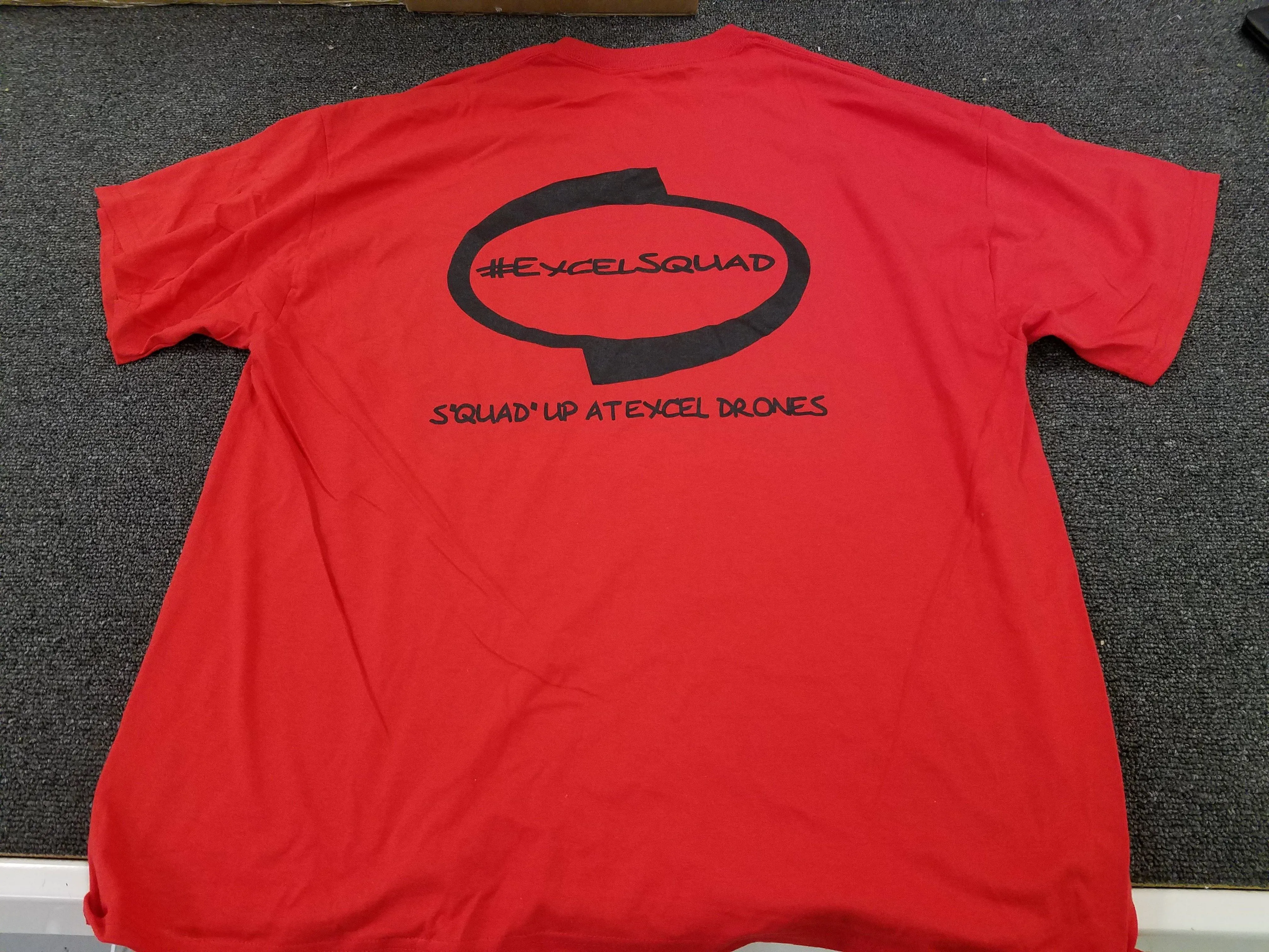 Squad Up at Excel Drones Shirt-Xtra Large