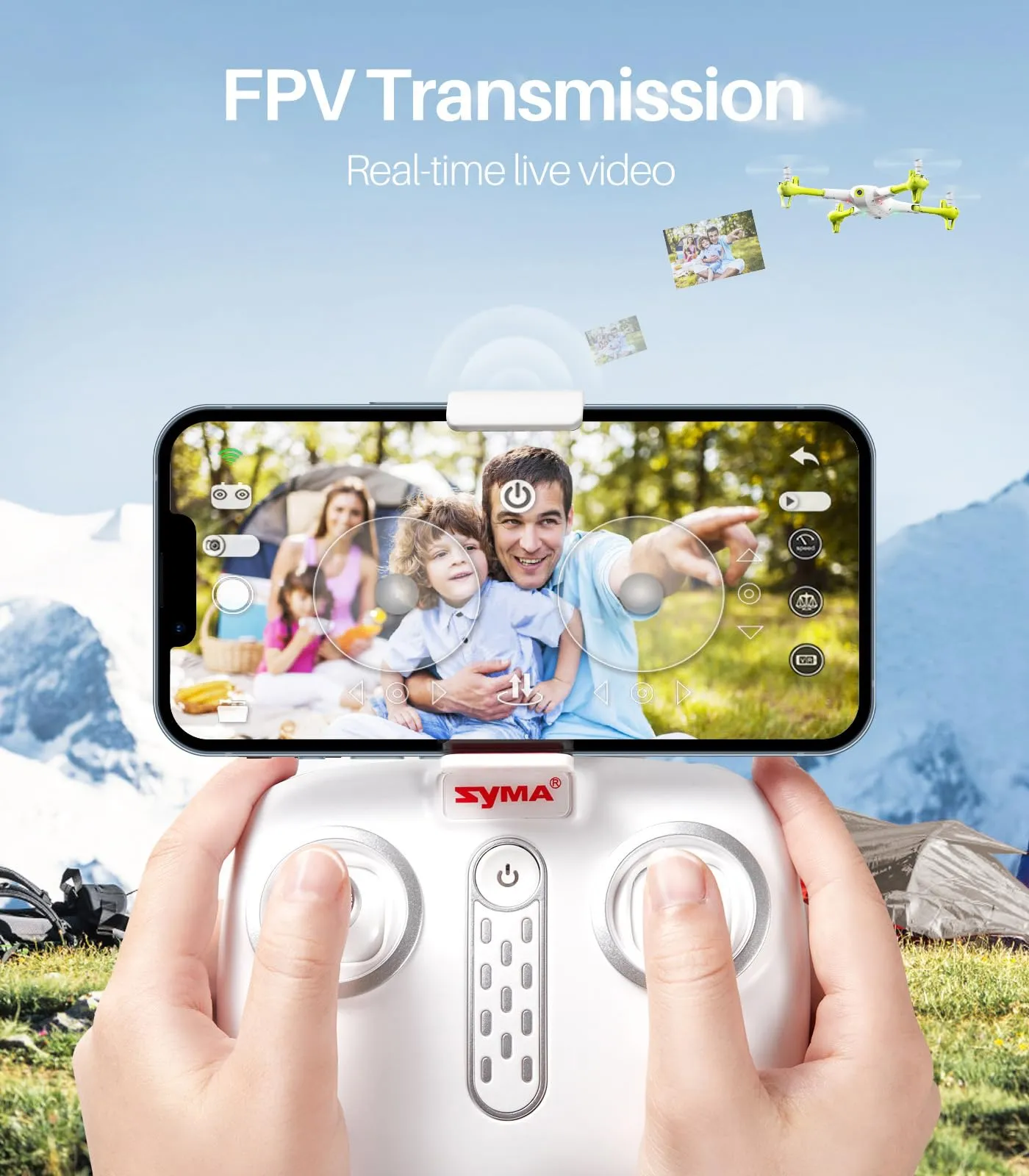 SYMA X600W Drone with 1080P HD Camera