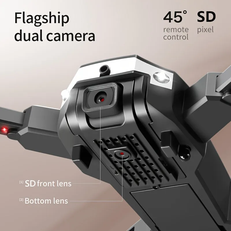 T6 Aerial Drone With HD Dual Camera, One-key Take-off And Landing, 540° Intelligent Obstacle Avoidance, Gesture Recognition, Intelligent Hovering, Foldable Quadcopter