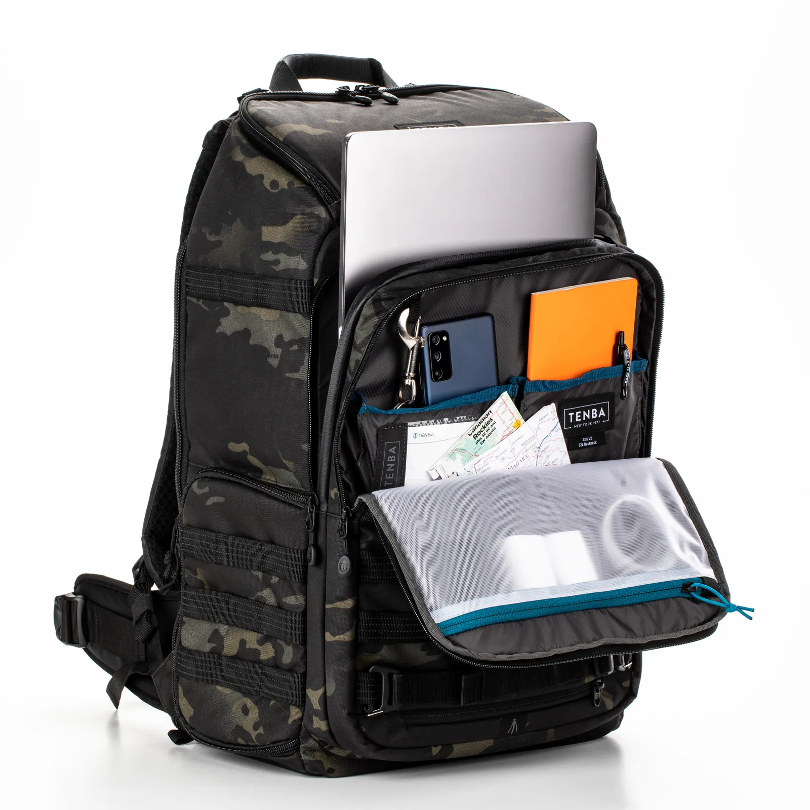 Tenba Axis V2 32L Backpack - MultiCam Black