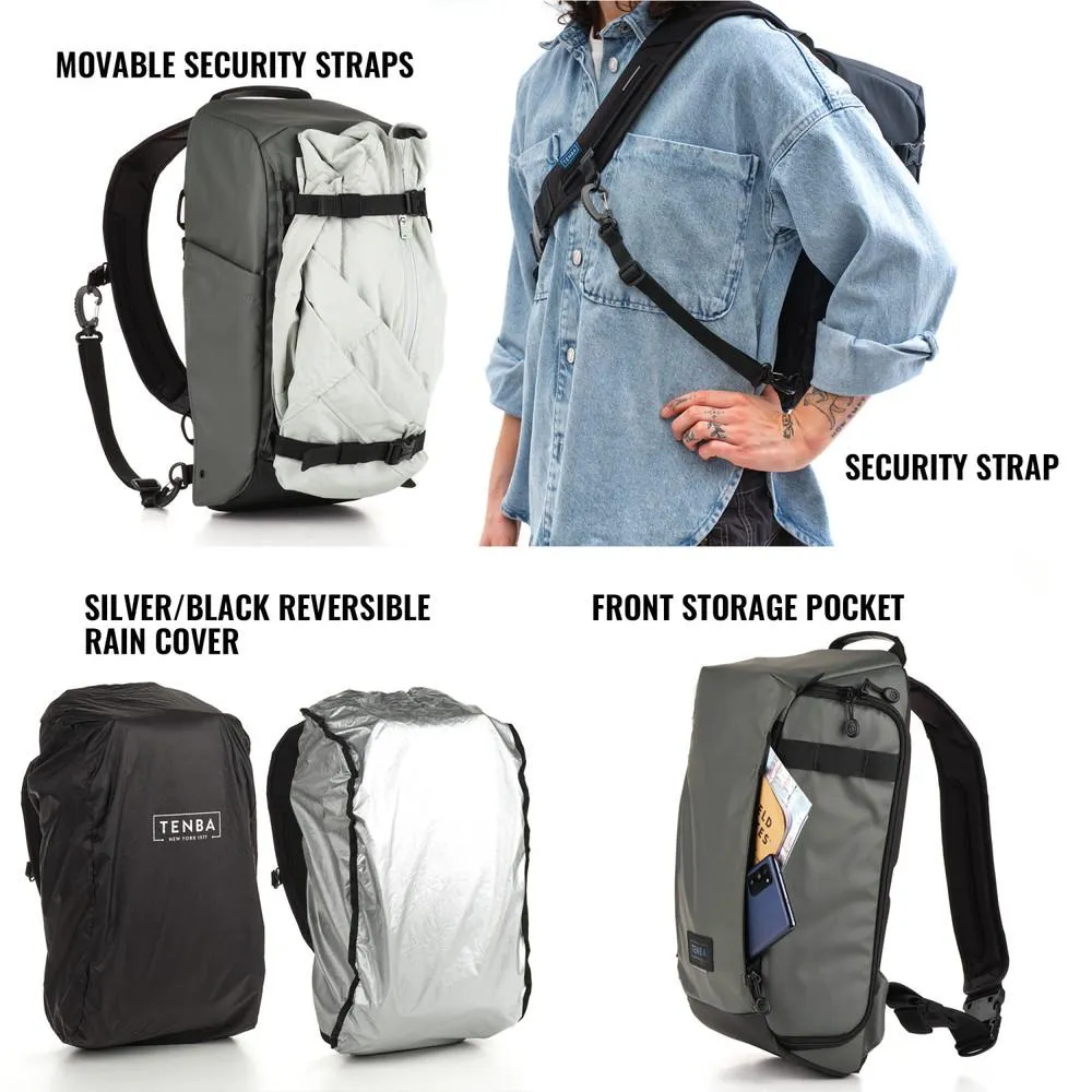 Tenba Solstice V2 Sling Bag (Gray, 12L)