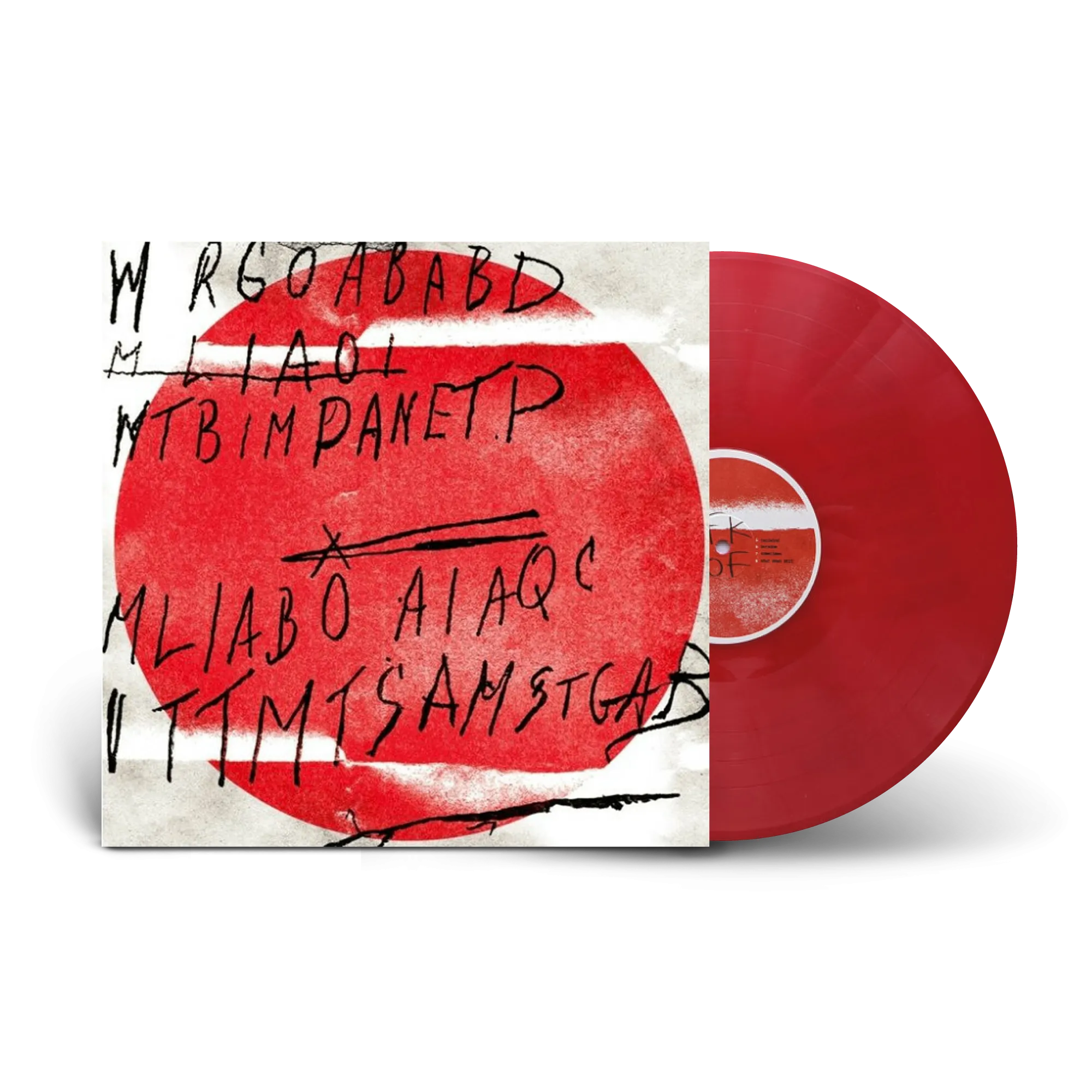 The Drones / Feelin Kinda Free LP Red Vinyl