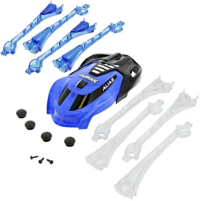 Traxxas LaTrax Alias Quadcopter Blue & Black Canopy & LED Lens with Feet & Screws