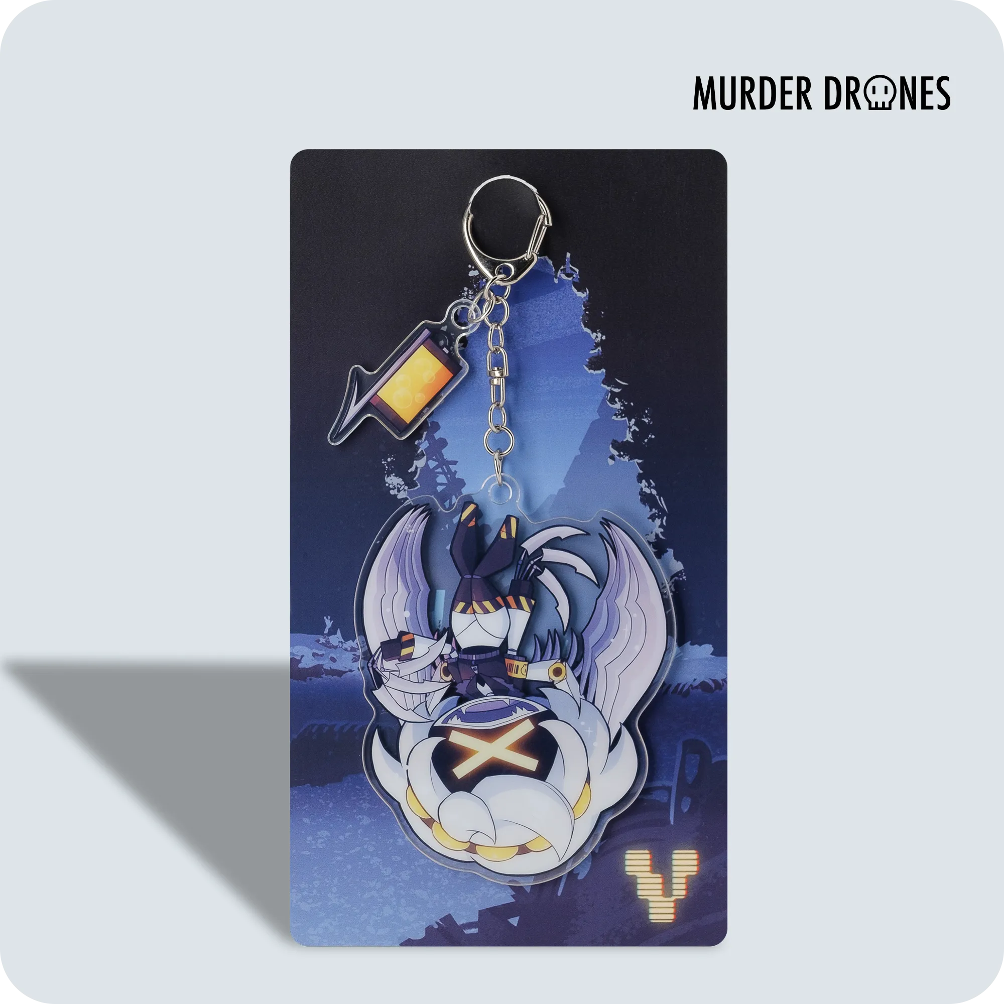 V Hang Tail Keychain