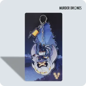 V Hang Tail Keychain