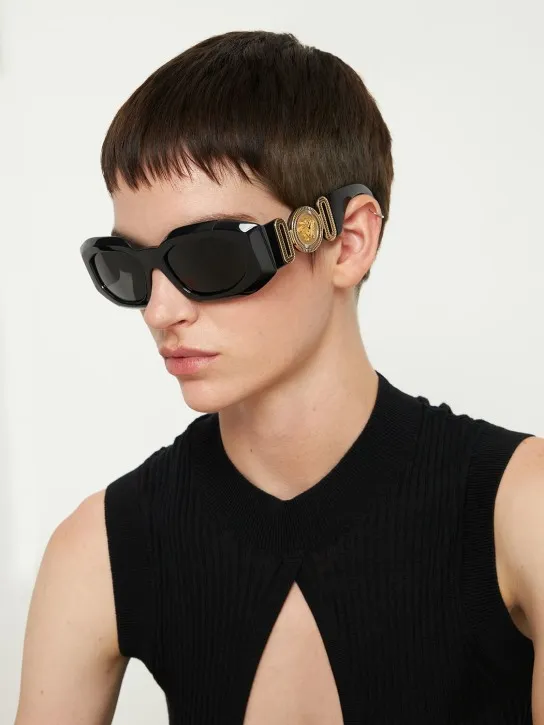 Versace   Big Medusa Biggie squared sunglasses 
