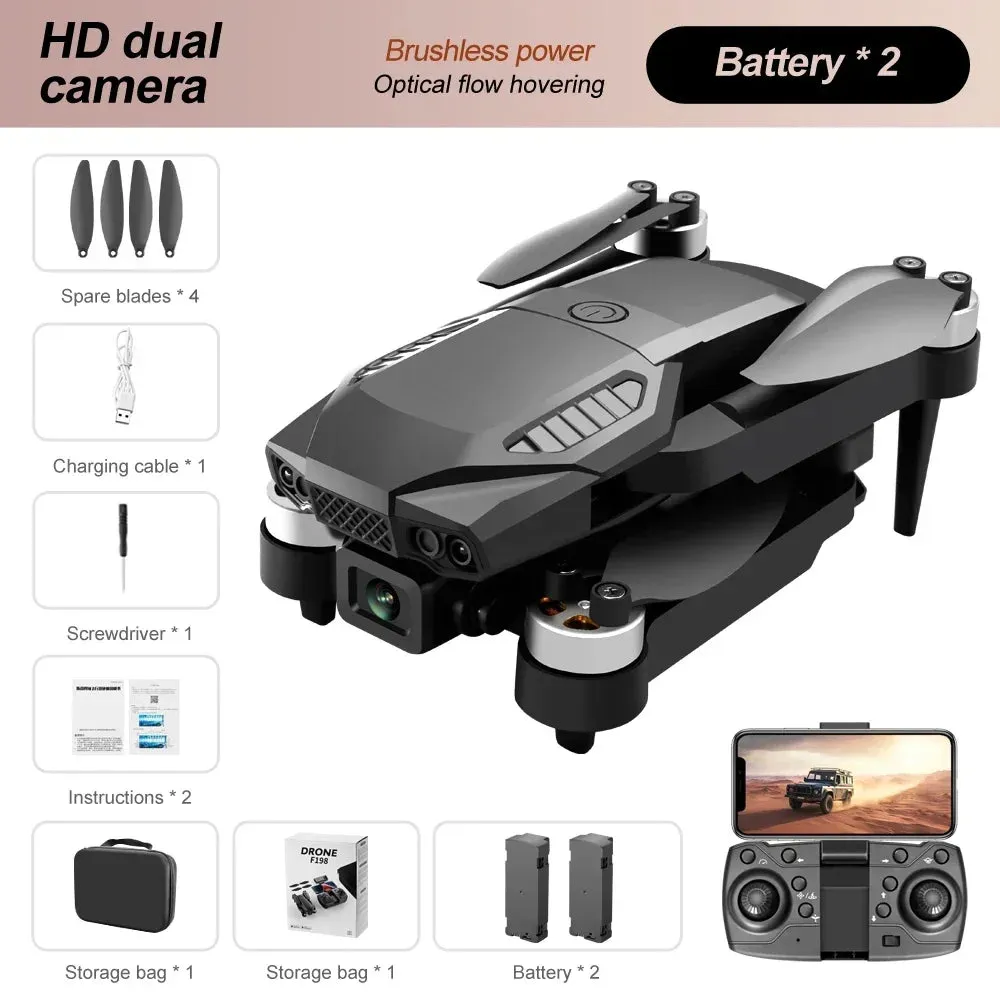 WIFI FPV Drone HD Dual Camera 4K Professional Obstacle Avoidance