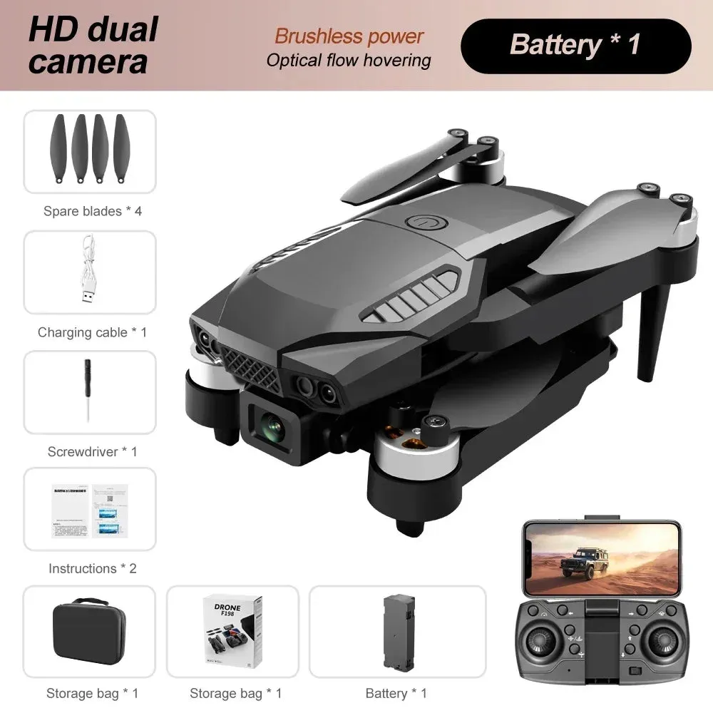 WIFI FPV Drone HD Dual Camera 4K Professional Obstacle Avoidance