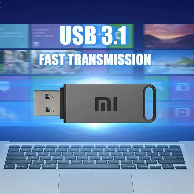 XIAOMI Waterproof USB Flash Drive: High-Speed Pen Drive for Computer Storage