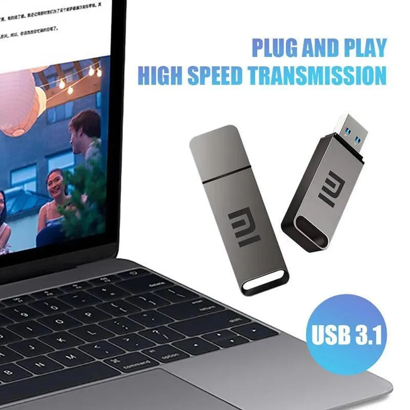 XIAOMI Waterproof USB Flash Drive: High-Speed Pen Drive for Computer Storage