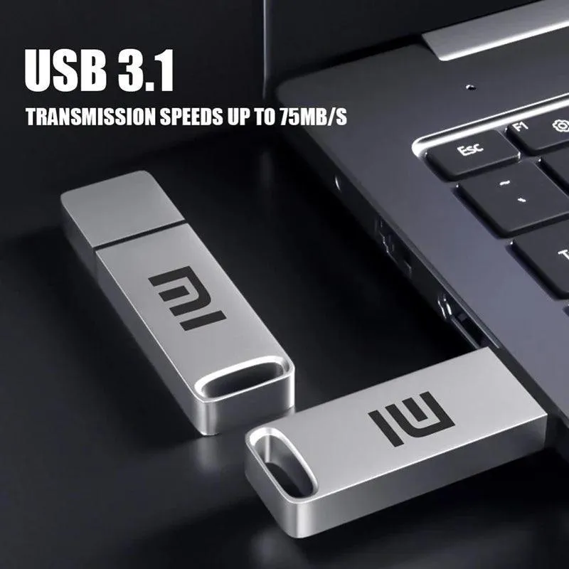 XIAOMI Waterproof USB Flash Drive: High-Speed Pen Drive for Computer Storage