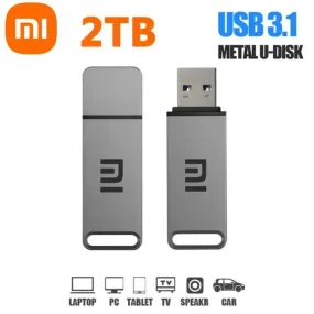 XIAOMI Waterproof USB Flash Drive: High-Speed Pen Drive for Computer Storage
